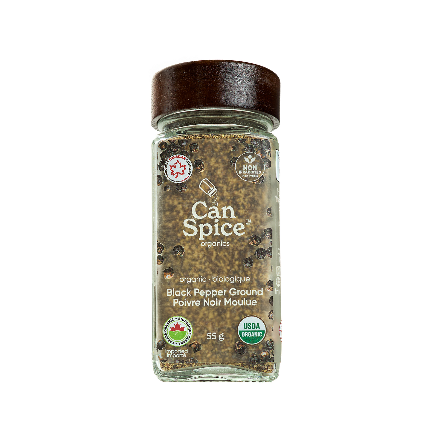 Organic Black Pepper Ground