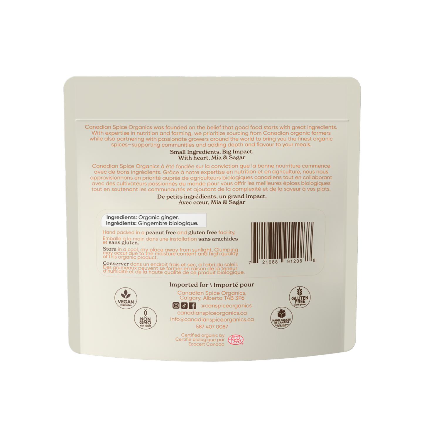 Organic Ginger Powder