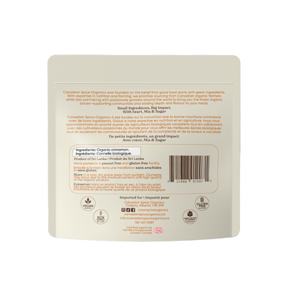 Organic Ceylon Cinnamon Powder