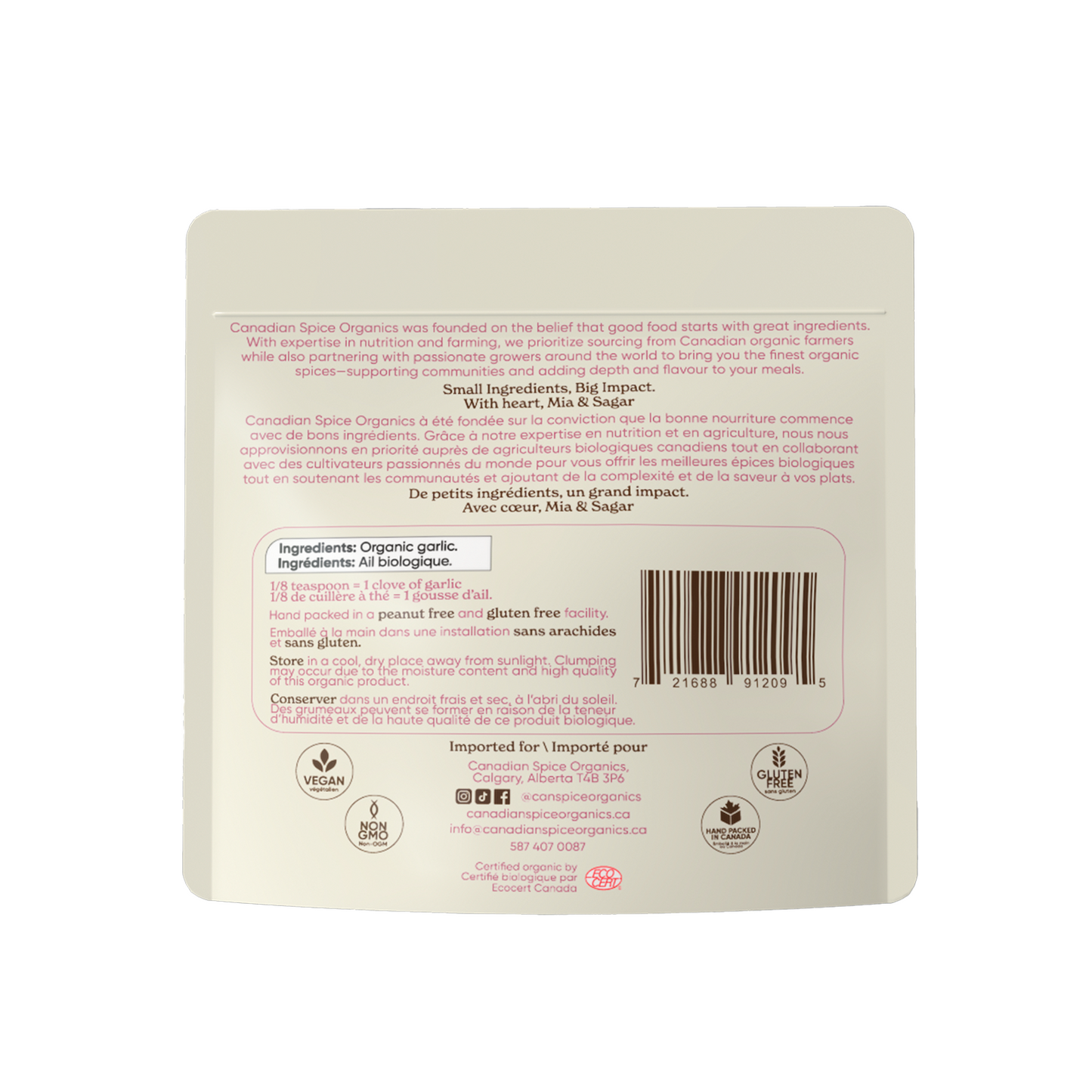 Organic Garlic Powder