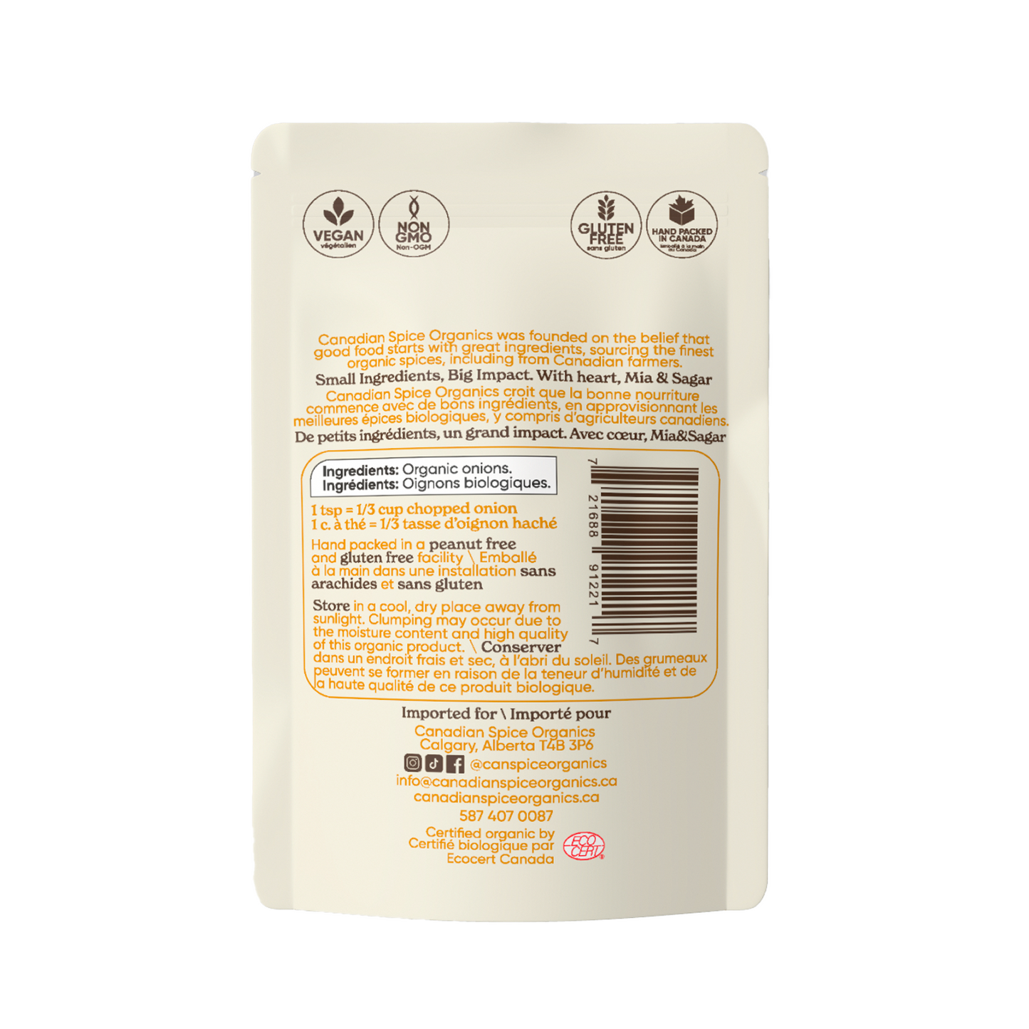 Organic Onion Powder